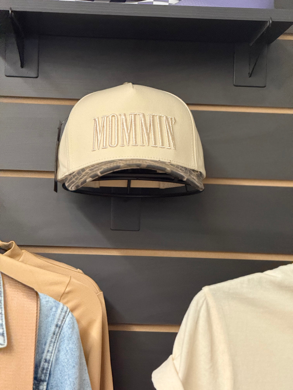 Mommin’ Leopard Cap