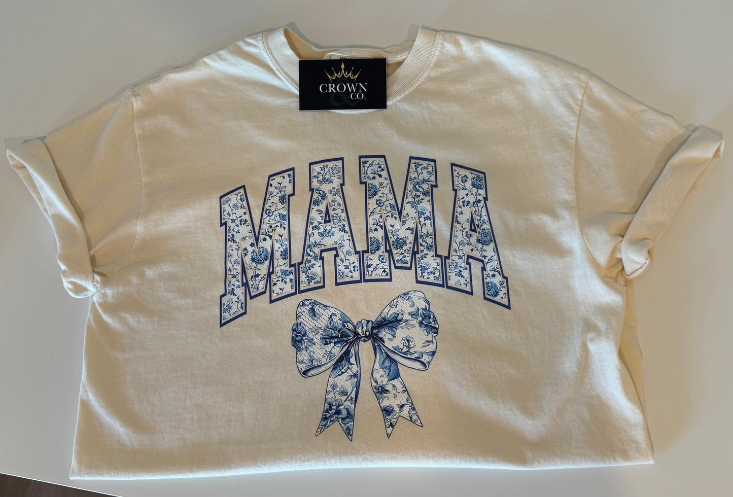 Mama Blue Floral