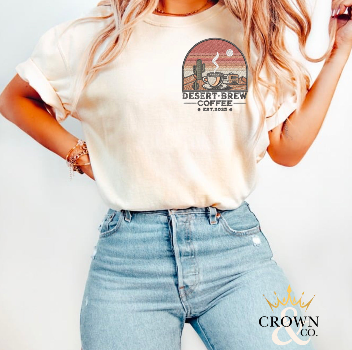 Desert Brew Left Chest Logo T-Shirt