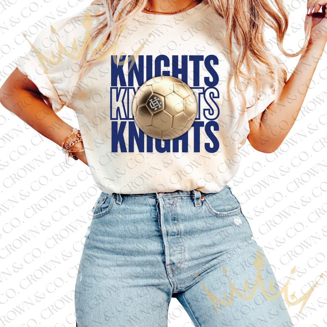 Knights Soccer Graphic T-Shirt