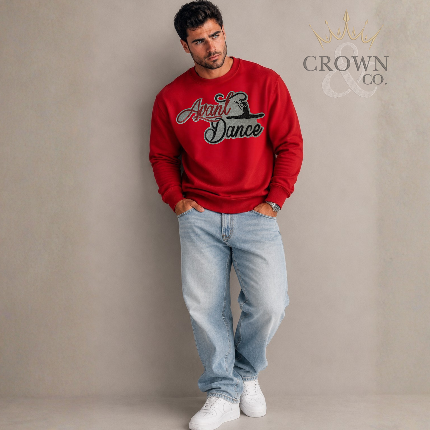 Avant Dance Patch Crewneck