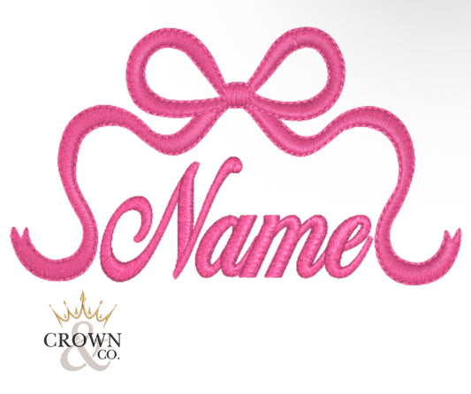 Bow Name Patch