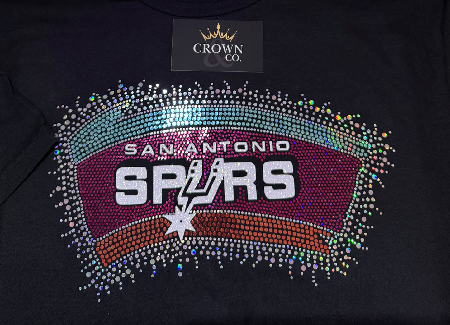 Cropped Bling Tee