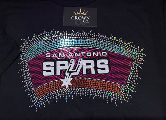Cropped Bling Tee