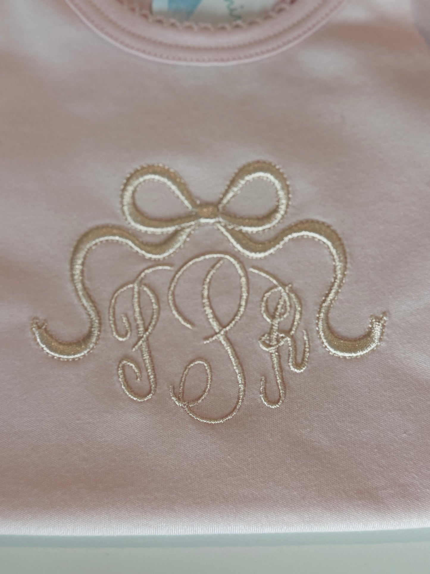 Monogram Onesie
