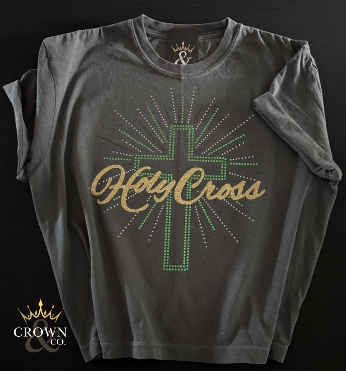 Holy Cross Cropped Tee