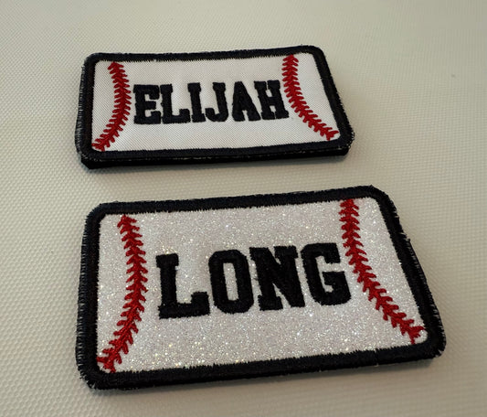 Embroidered patches - Michelle