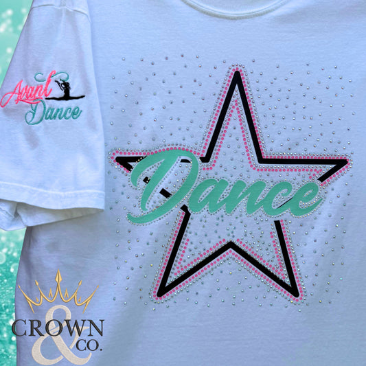 Youth Bling T-Shirt with Logo Embroidered