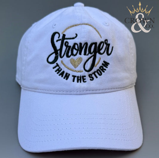 Stronger than the Storm Hat