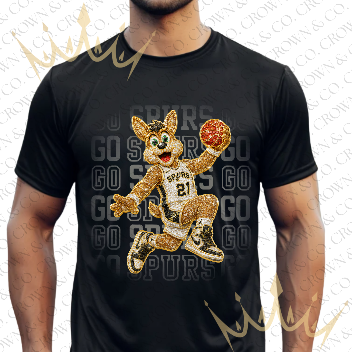 Athletic White Jersey Mascot