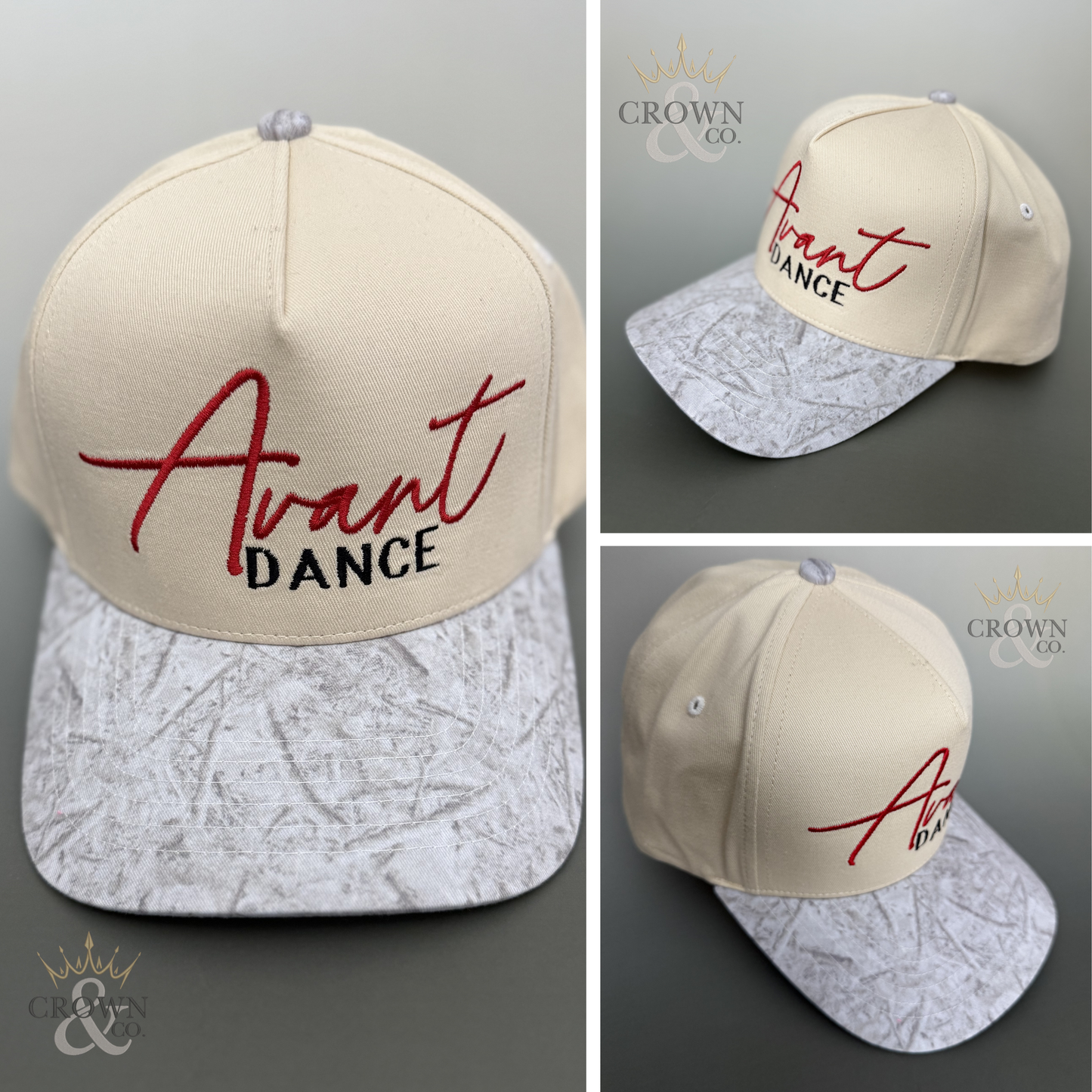 Embroidered Camo Cap