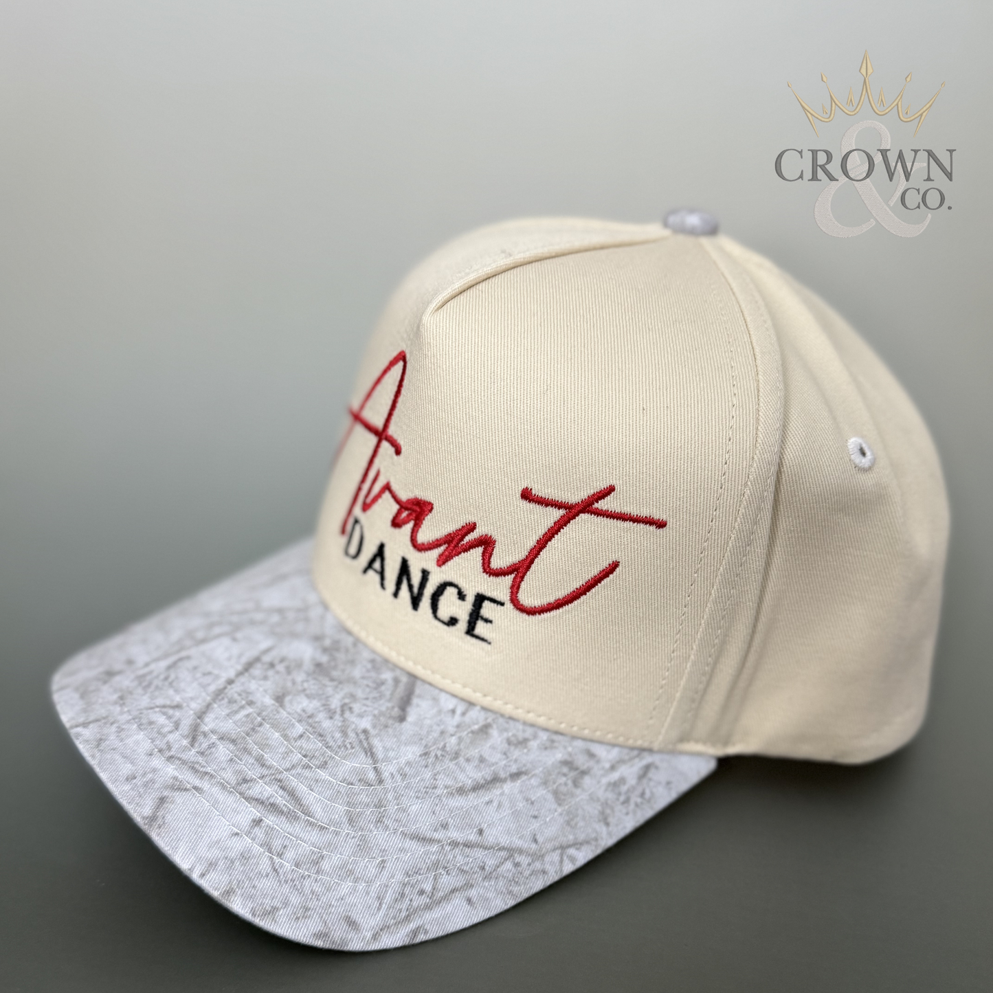 Embroidered Camo Cap