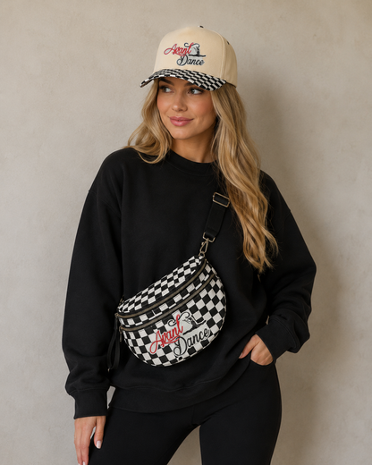 Checkered Cap with Avant Patch