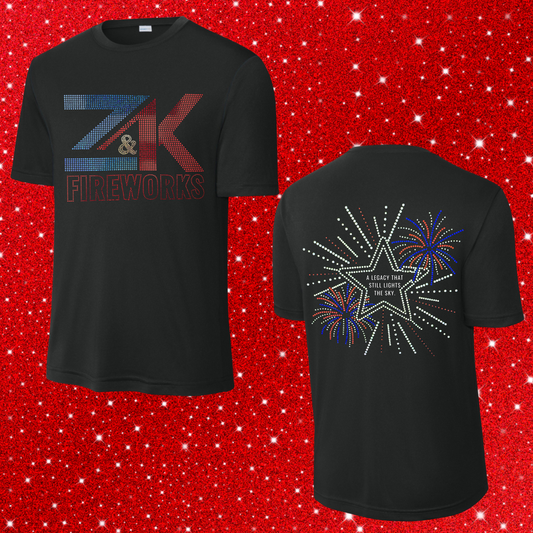Full Front & Back Spangle Tee