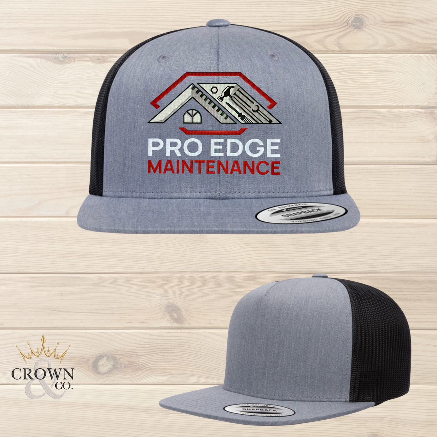 Pro Edge Maintenance Flat Bill Cap