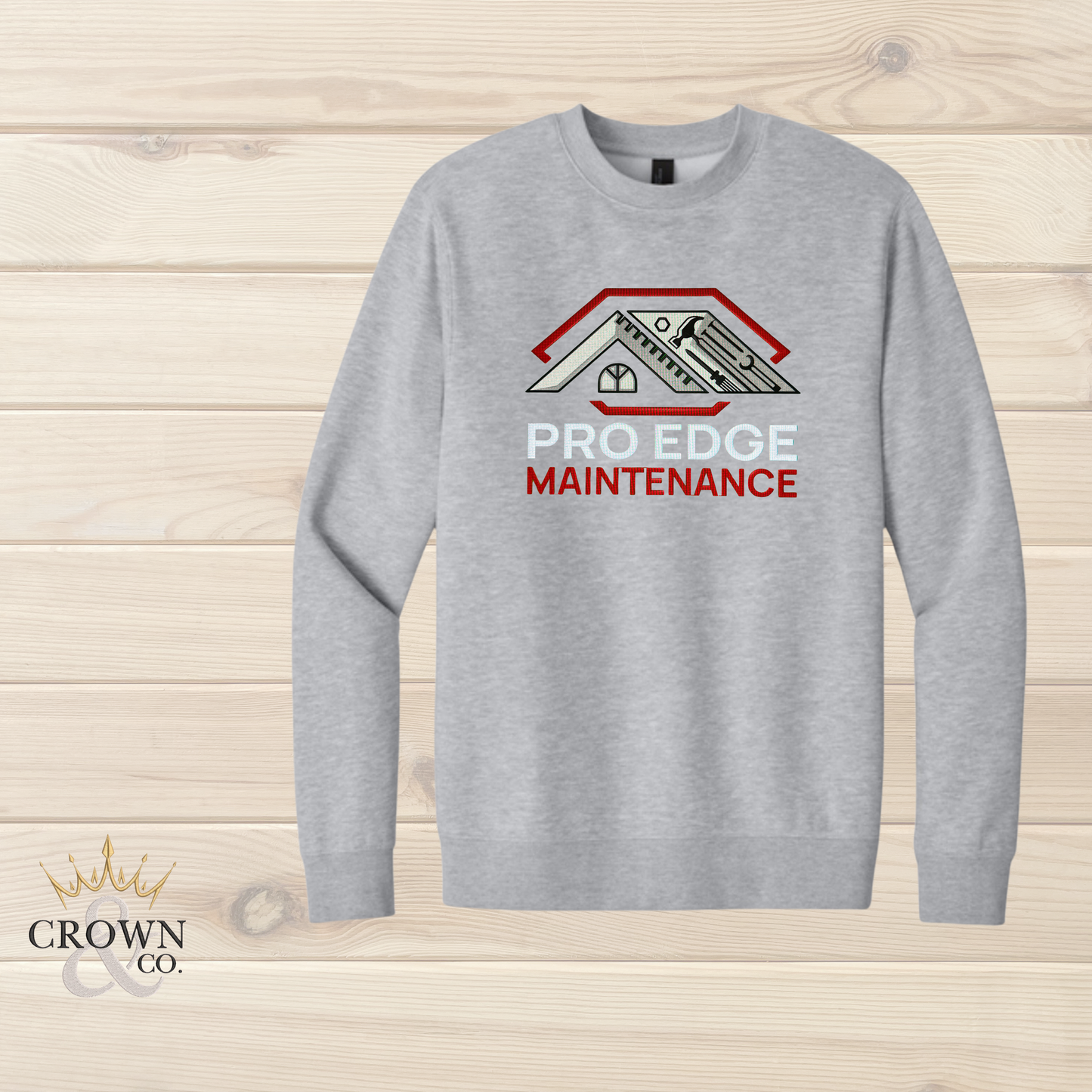 PEM Crewneck Full Embroidery