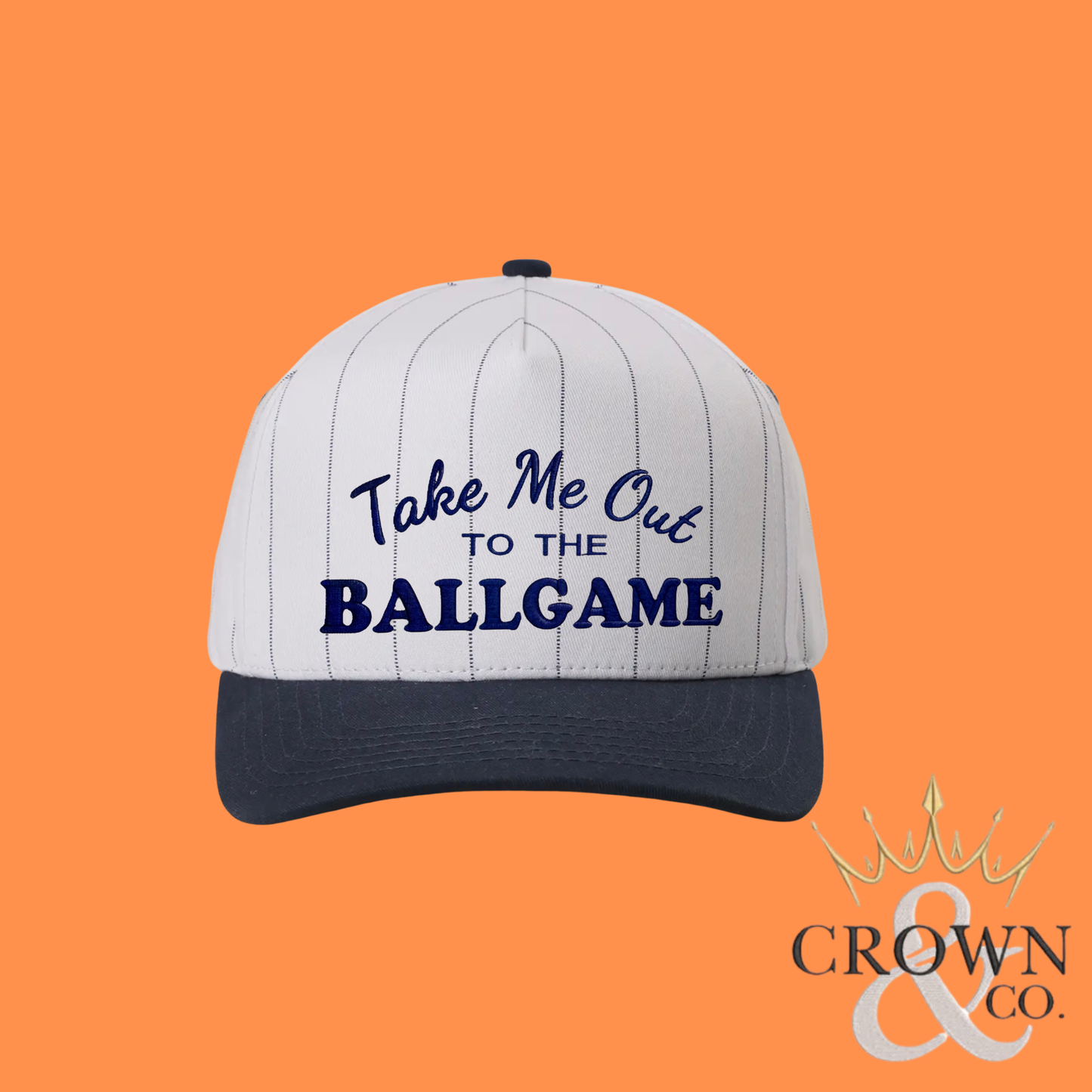 Take me out to the Ballgame cap