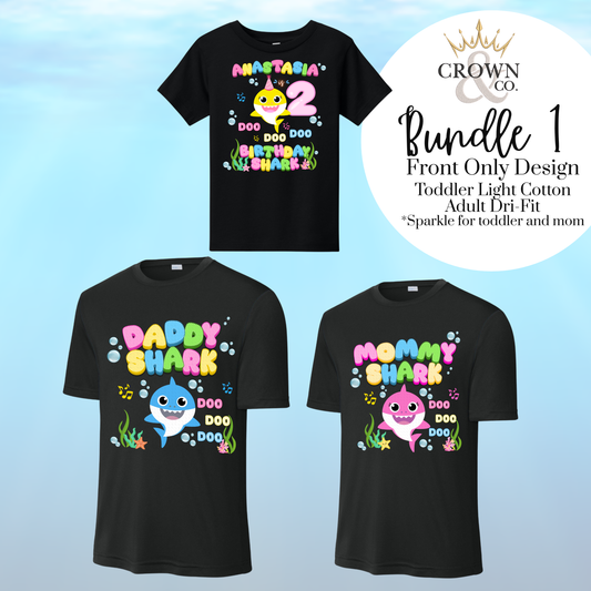 Custom Baby Shark- Bundle 1