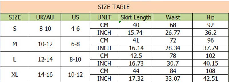 High Waist A-line Skirt