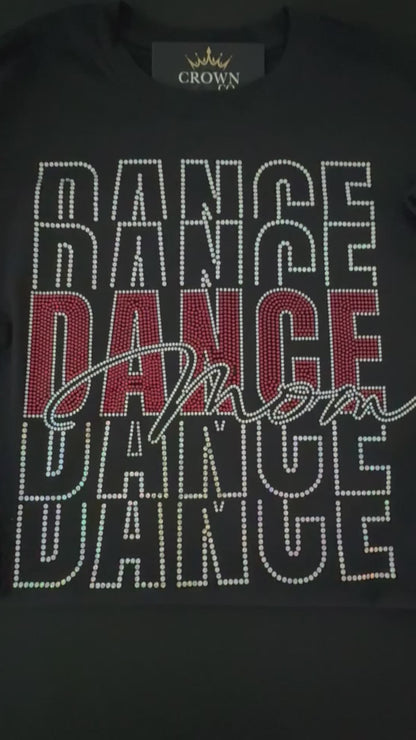 Dance Mom Script Spangle Tee